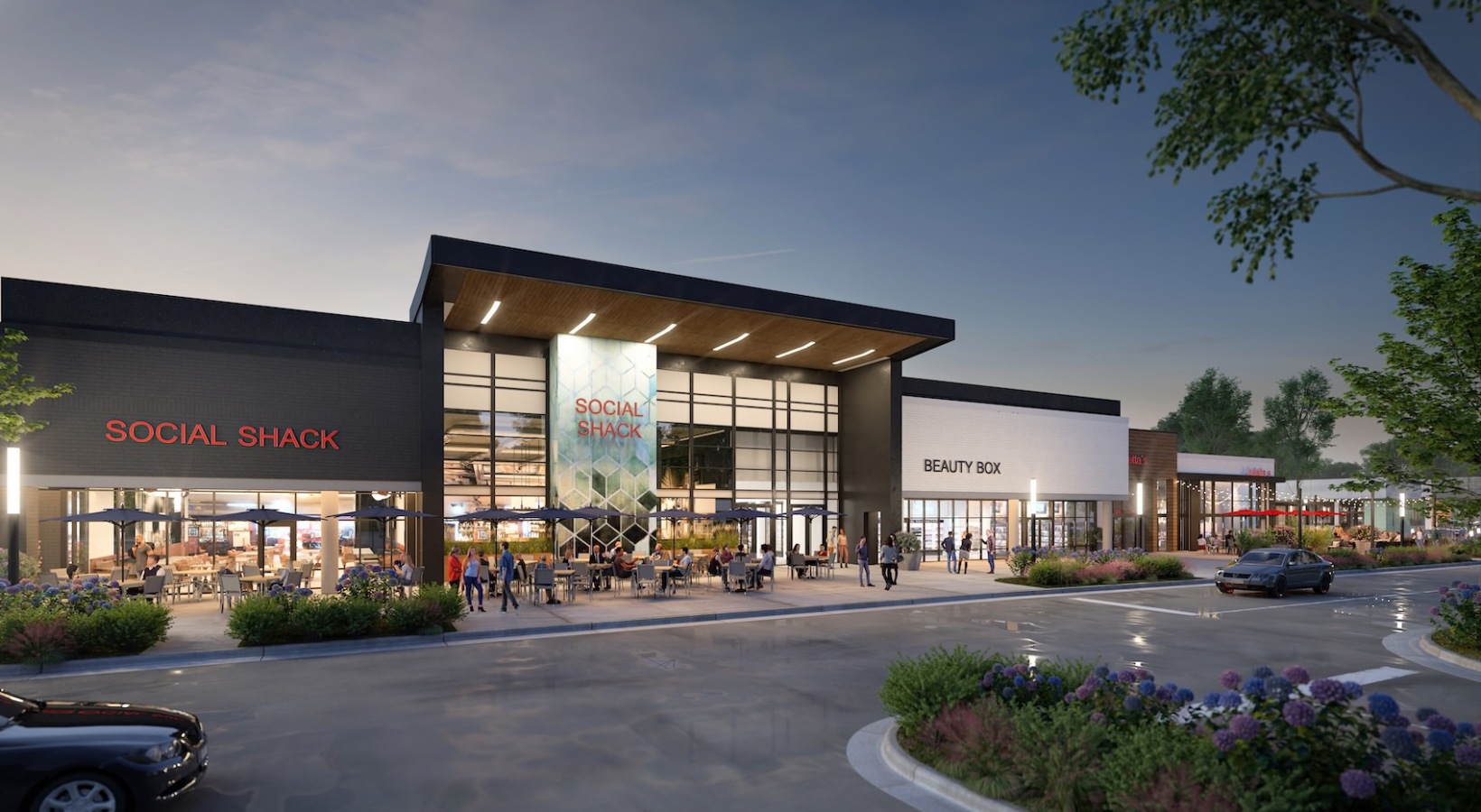 University Place Storefront Rendering